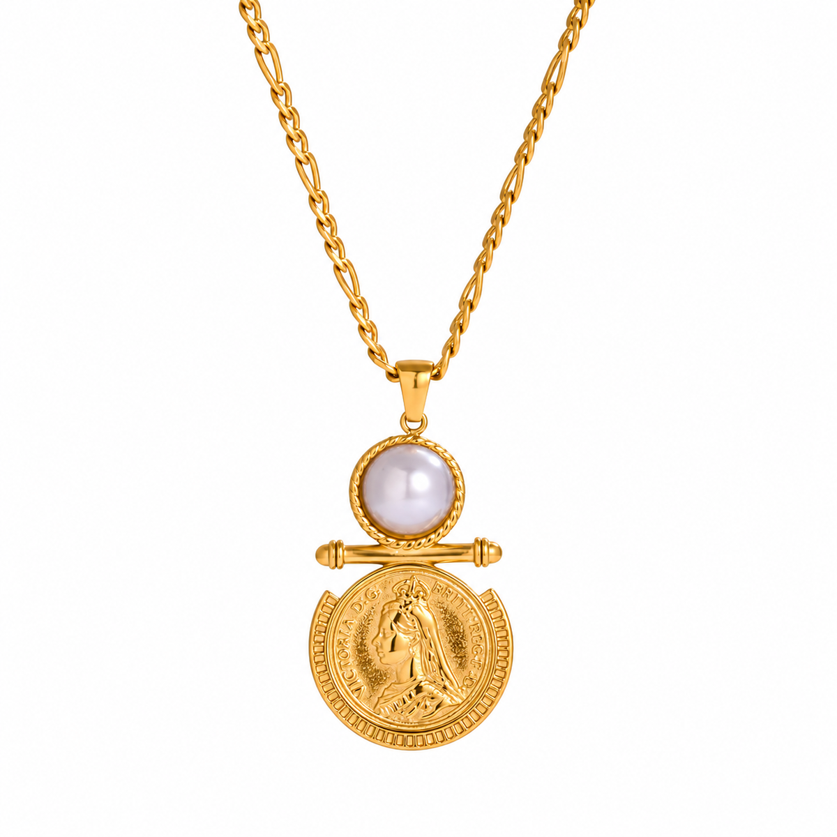 Victorian Pearl Necklace