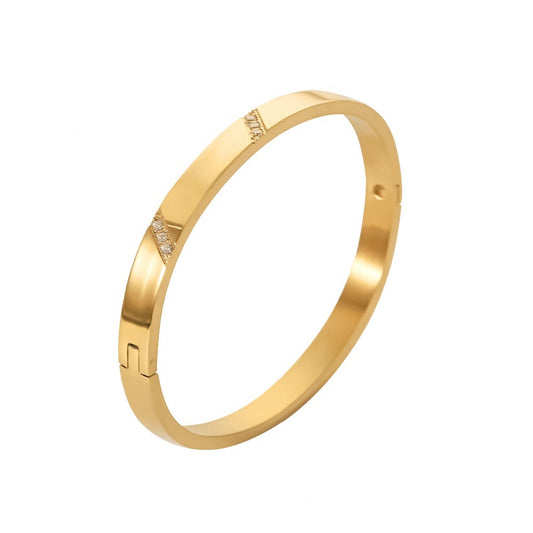 Chevron Spark Bangle